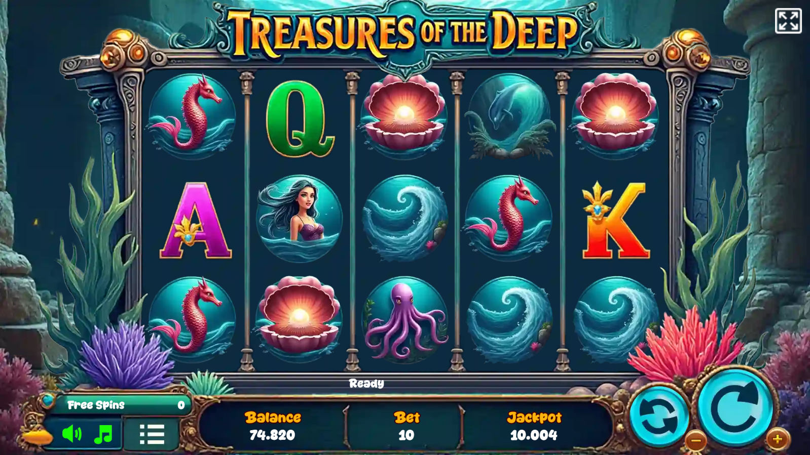  - Treasure of the Deep  1xBet       -